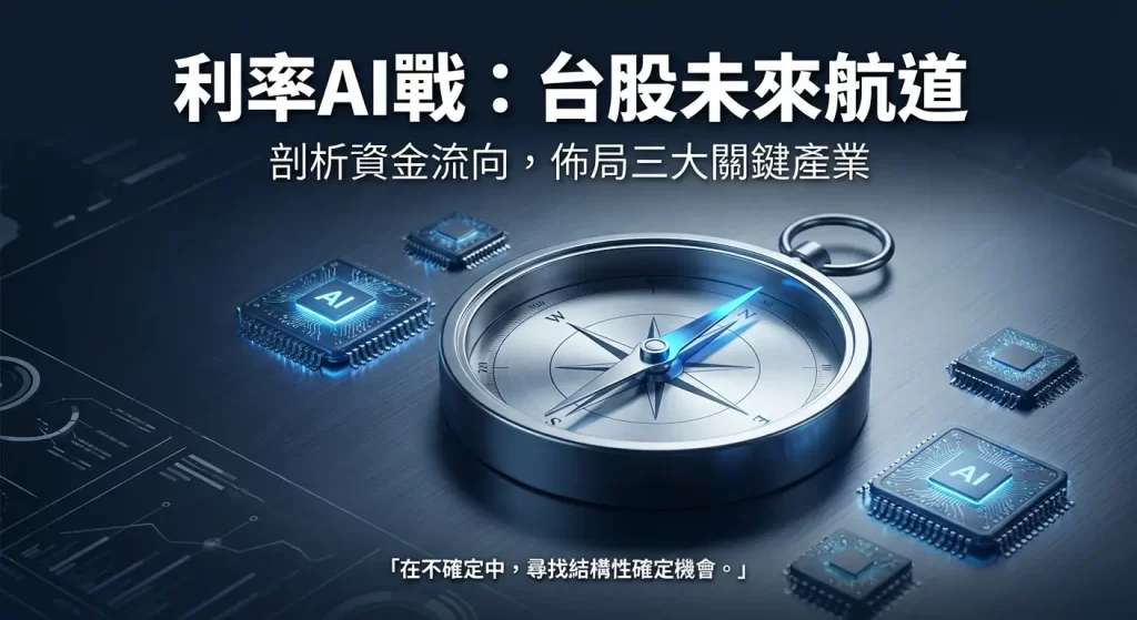 台股：別只看台積電(2330)！這3個AI關鍵領域，才是台灣真正稱霸全球的護城河